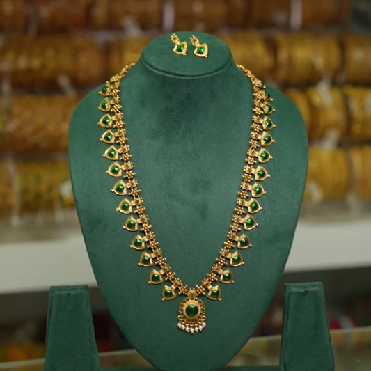 Antique Palakka - Long Chain